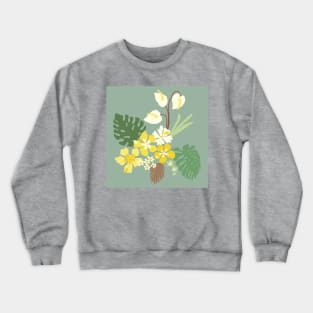 Boho Floral Crewneck Sweatshirt